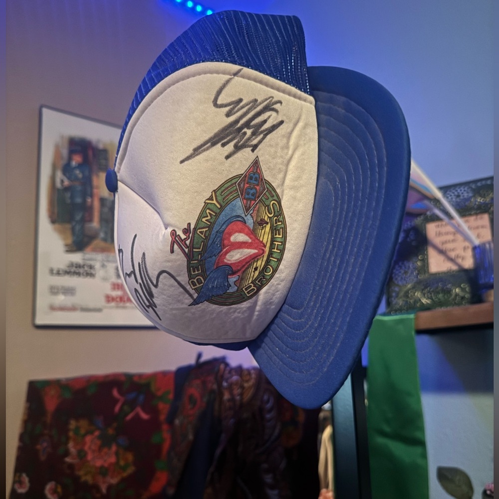 VTG Bellamy Brothers (signed) Hat